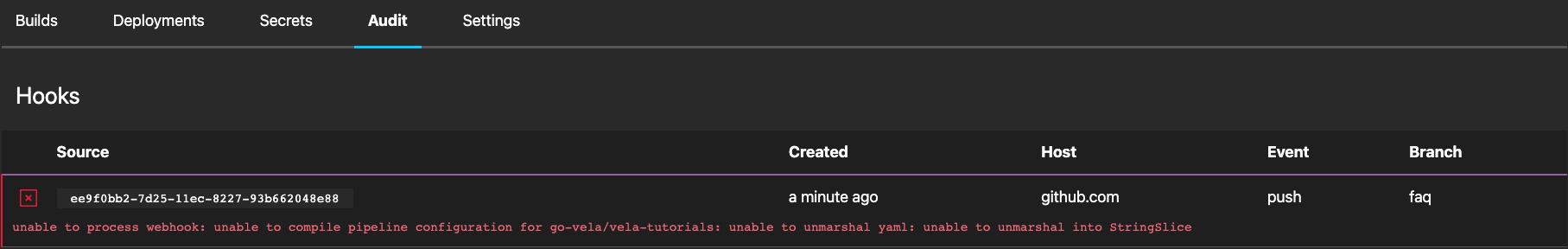 Unable To Unmarshal YAML